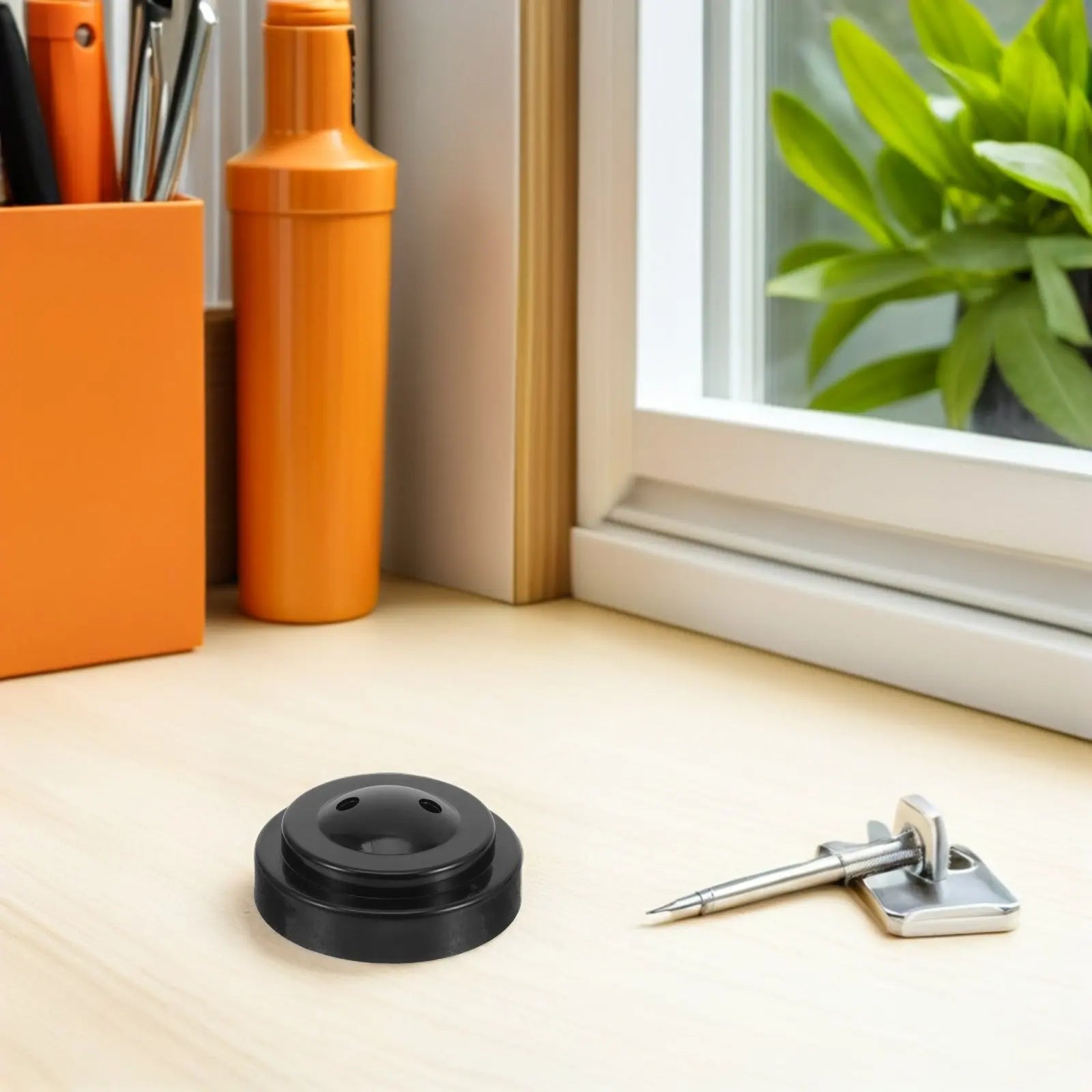 10Pcs Desk Flag Base Dual-Hole Design Flags Holder Tabletop Flag Holder for Office Meeting Room Decoration Use