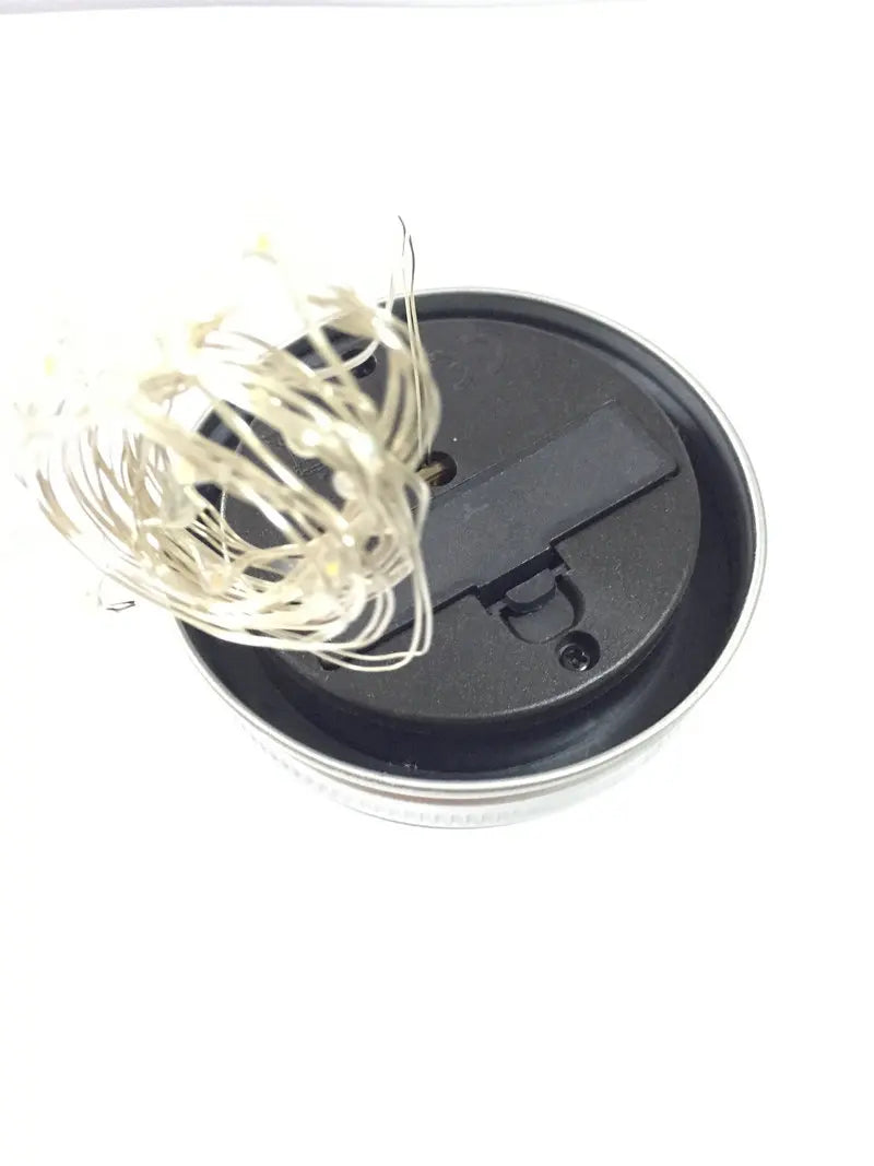 2m 20leds Solar powered Mason Jar Lid Fairy string Vine light Lantern Patio Garden Bottle Porch night Wedding Party Decoration