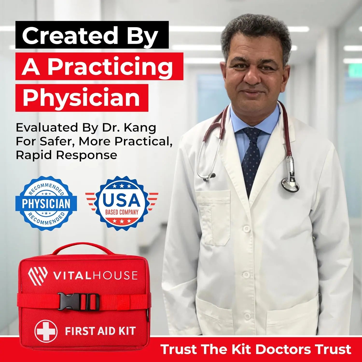 346-Piece First Aid Kit with Tourniquet & Steri-Strips – Emergency Supplies for Home, Car, Travel & Outdoor in Waterproof Bag